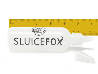 Sluice Fox 4 oz Snifter Bottle for Gold Panning