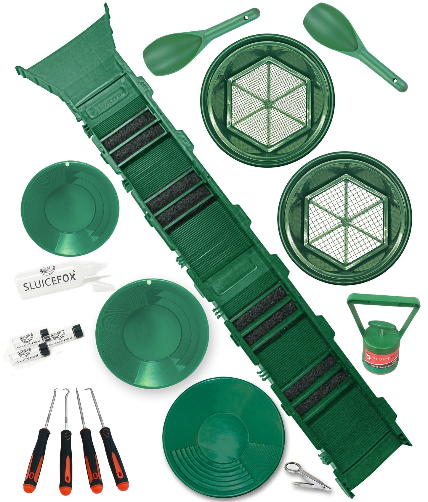 Sluice Fox Complete Gold Mining Kit with Portable Sluice