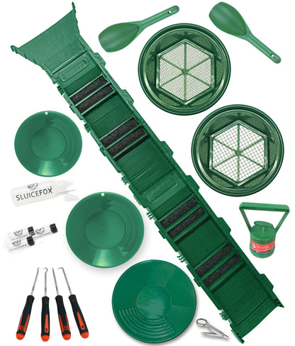 Sluice Fox Complete Gold Mining Kit with Portable Sluice