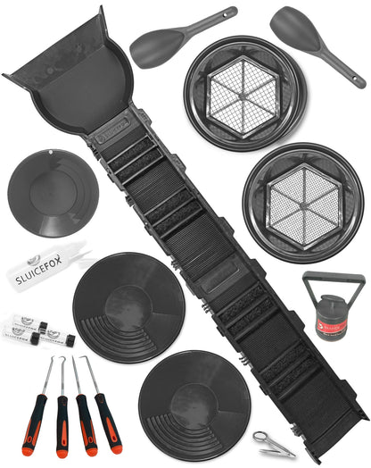 Sluice Fox Complete Gold Mining Kit with Portable Sluice