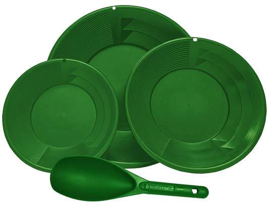 Sluice Fox Prospectors Starter Kit with 3 Pans