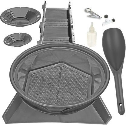 Sluice Fox 10-Piece Gold Panning Kit with 31" Sluice