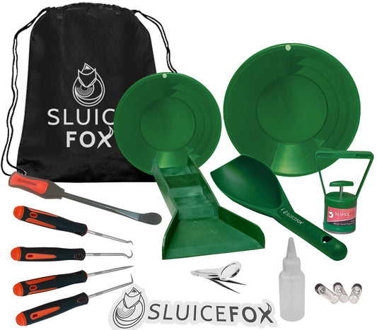 Sluice Fox Bedrock Prospecting Kit with Micro Sluice