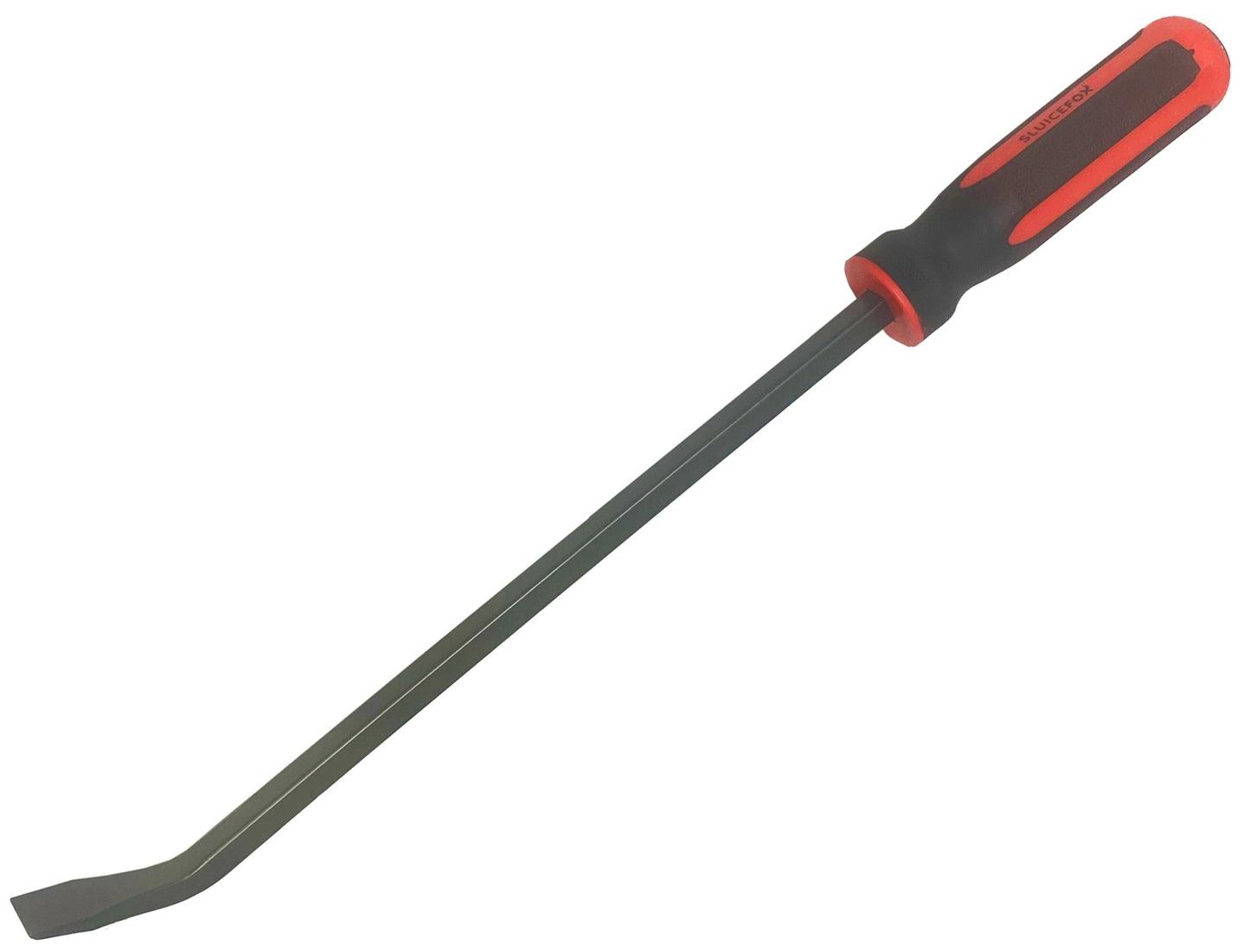 Sluice Fox Prospecting Tool Crevice Scraper Digging pry bar for Gold panning kit; Four-Sided Steel Gold Mining Tool with Flat Scraper tip