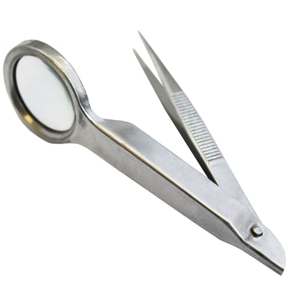 Sluice Fox 4-Pack Magnifier with Tweezers