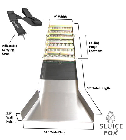 Sluice Fox Complete Gold Mining Kit with Sluice Box