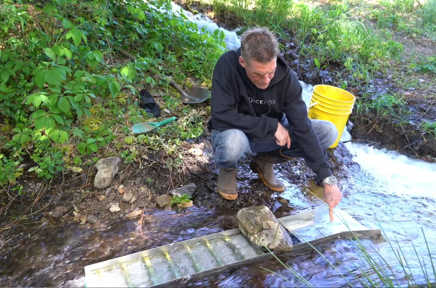 Sluice Fox Complete Gold Mining Kit with Sluice Box