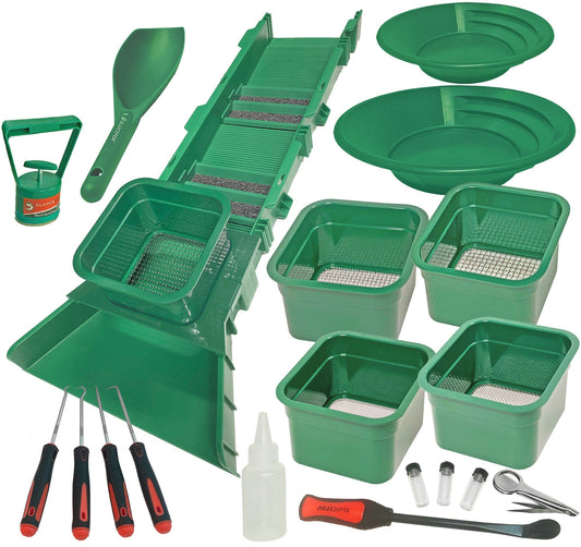 Sluice Fox Compact Sluice Kit with 5 Classifiers