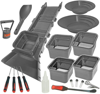 Sluice Fox Compact Sluice Kit with 5 Classifiers