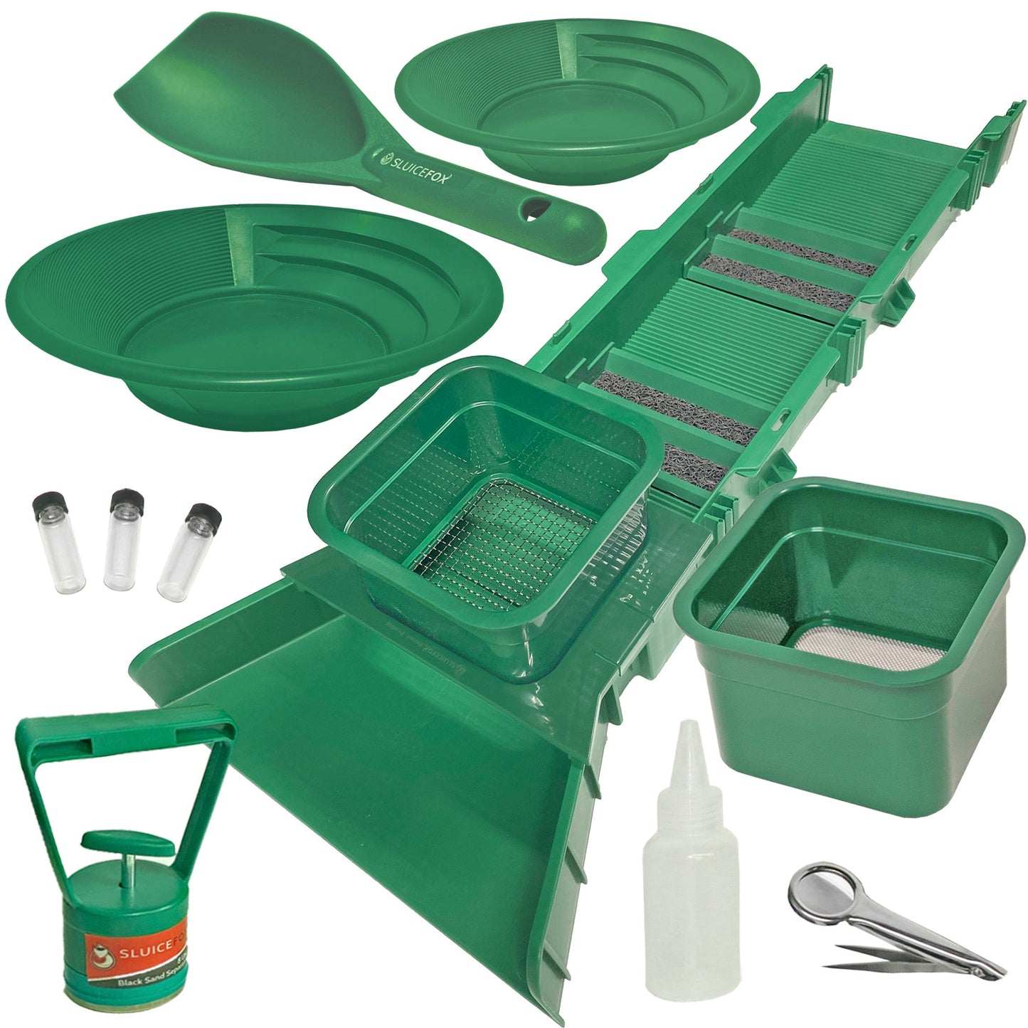 Sluice Fox Compact Sluice Box Kit with Classifiers
