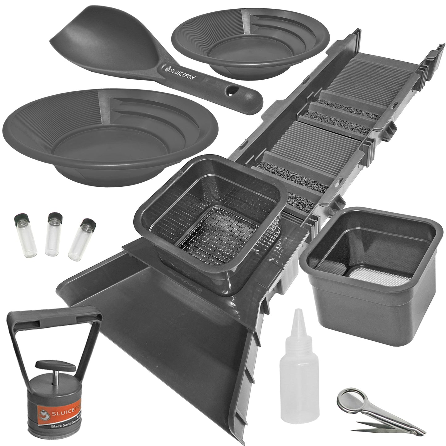 Sluice Fox Compact Sluice Box Kit with Classifiers