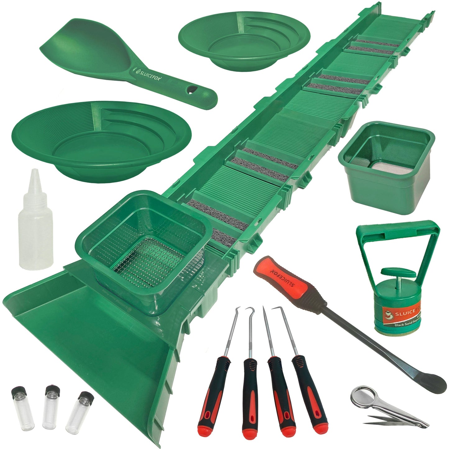 Sluice Fox Compact Sluice Box Kit with Classifiers