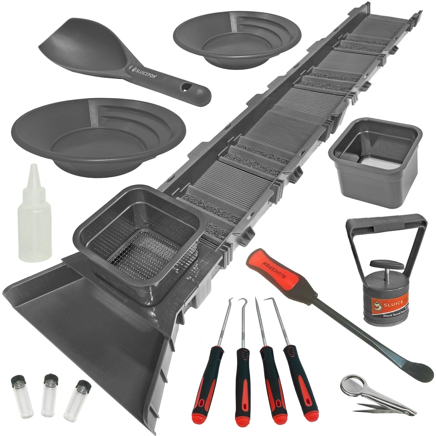 Sluice Fox Compact Sluice Box Kit with Classifiers