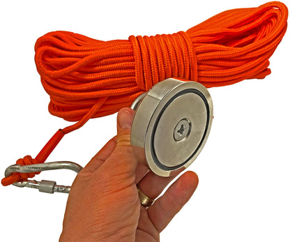 Sluice Fox Magnet Fishing Kit – 550 lb with Rope