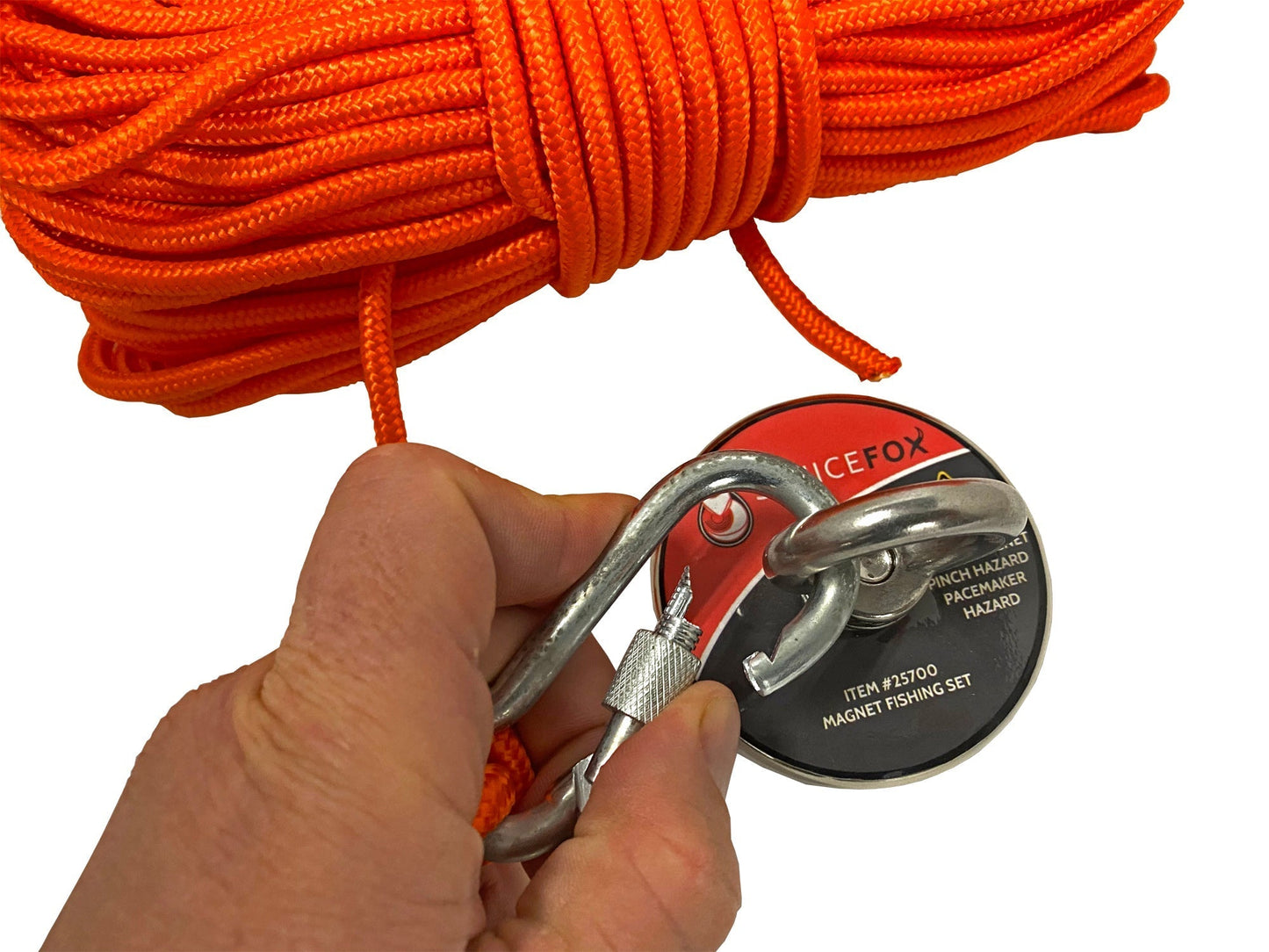 Sluice Fox Magnet Fishing Kit – 550 lb with Rope