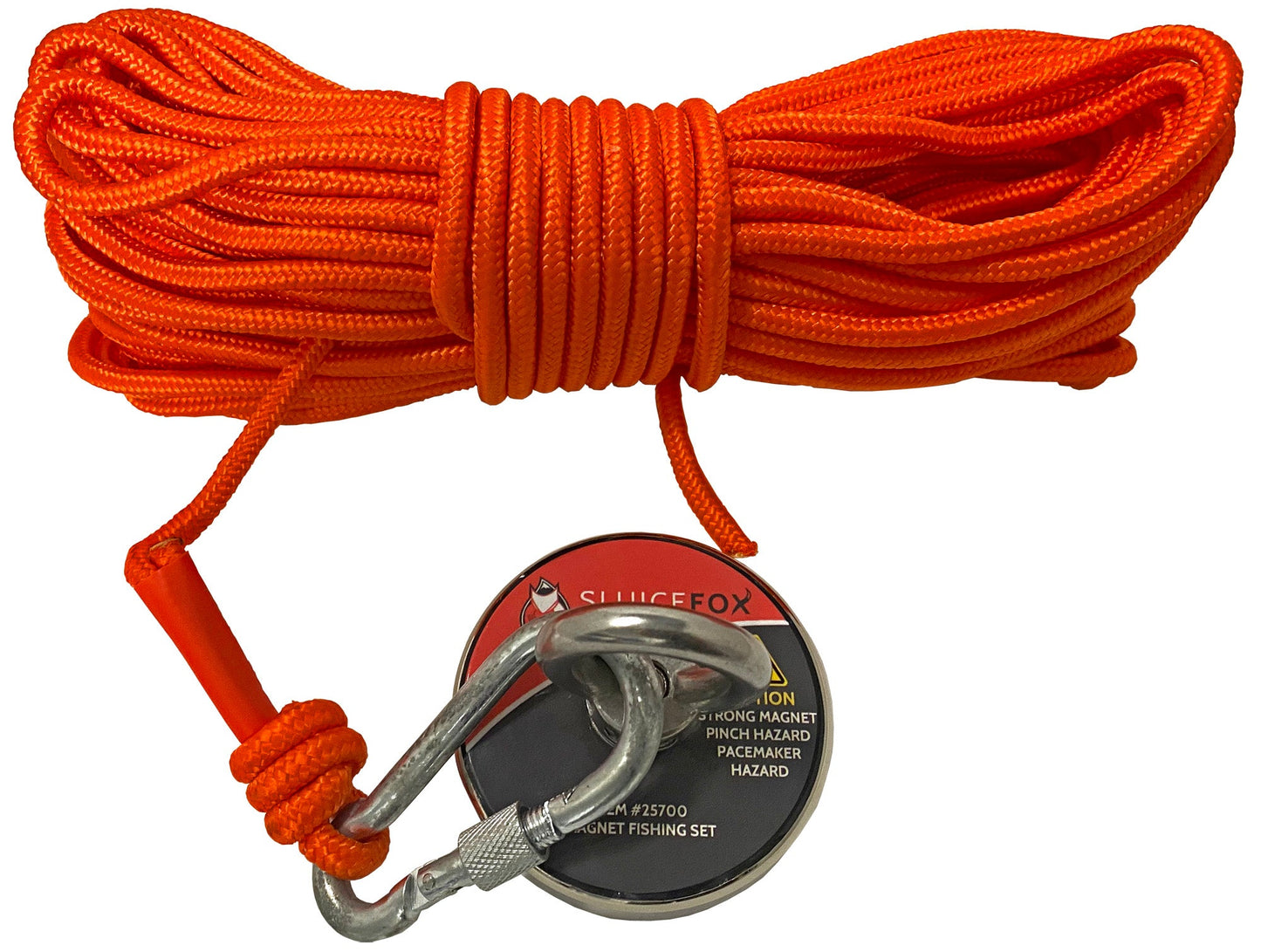 Sluice Fox Magnet Fishing Kit – 550 lb with Rope