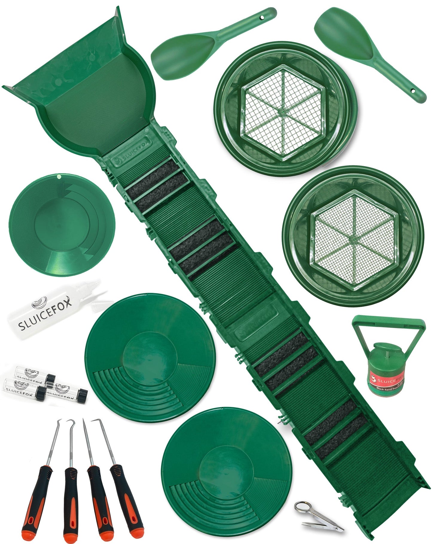 Sluice Fox Complete Gold Mining Kit with Portable Sluice