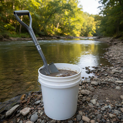 Gold Digger Tools 24" Steel Gold Prospecting Shovel with D-Grip