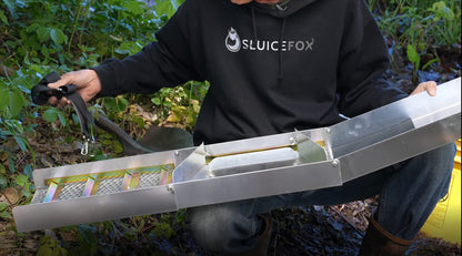 Sluice Fox 50" Folding Aluminum Sluice Box