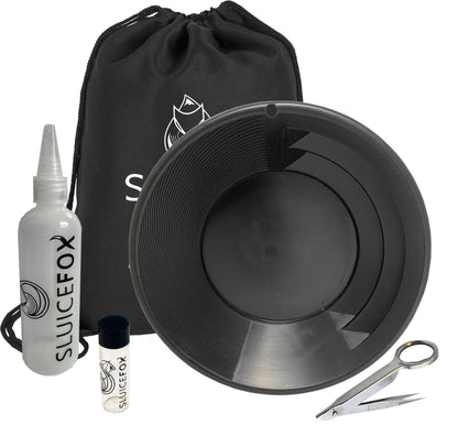 Sluice Fox Gold Panning Starter Kit with Bag