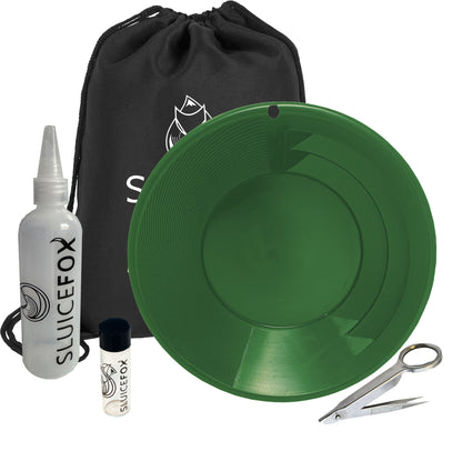 Sluice Fox Gold Panning Starter Kit with Bag