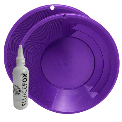 Sluice Fox 3-Piece Gold Panning Kit with Snifter Bottle