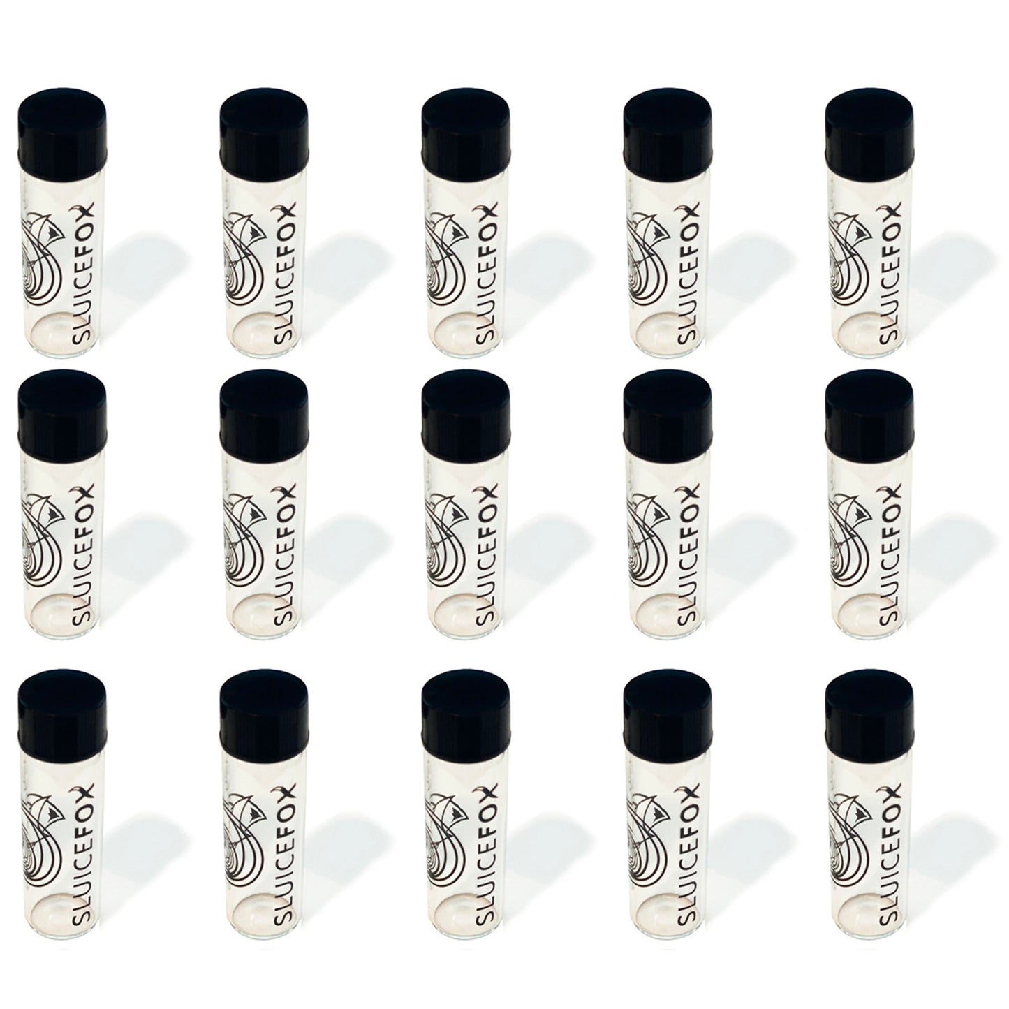 Sluice Fox Glass Gold Vials