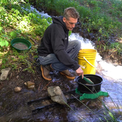 Sluice Fox 16-Piece Gold Panning Kit with Sluice Box