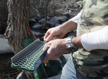 Sluice Fox 12" Pocket Sluice Box – Portable Metal Sluice Kit