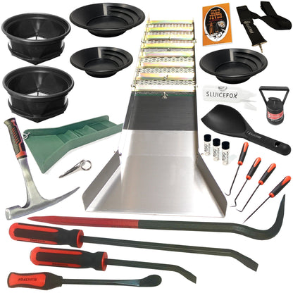 Sluice Fox Complete Gold Mining Kit with Sluice Box